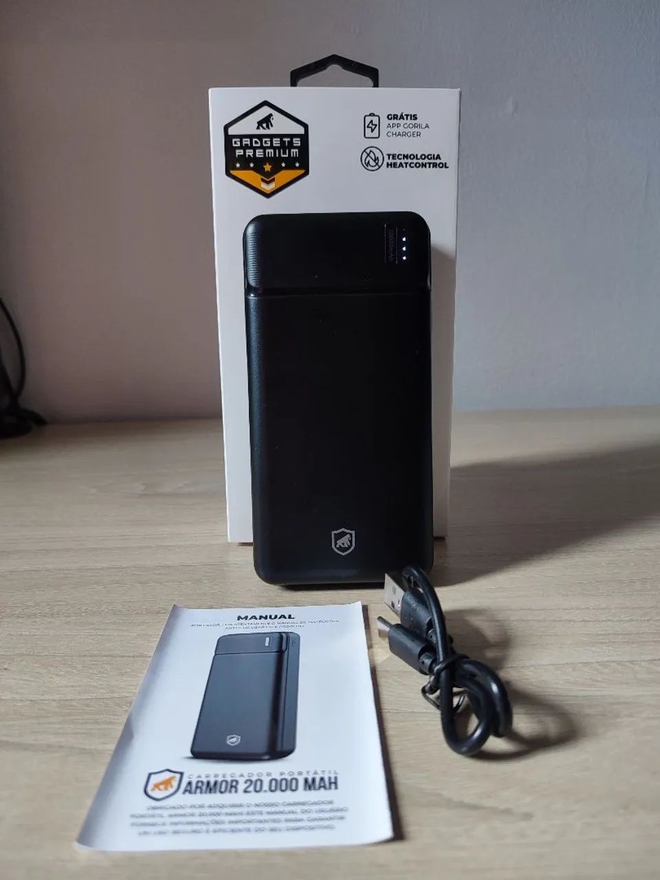 Bateria portátil Armor 20.000Mah Gshield - Foto 3