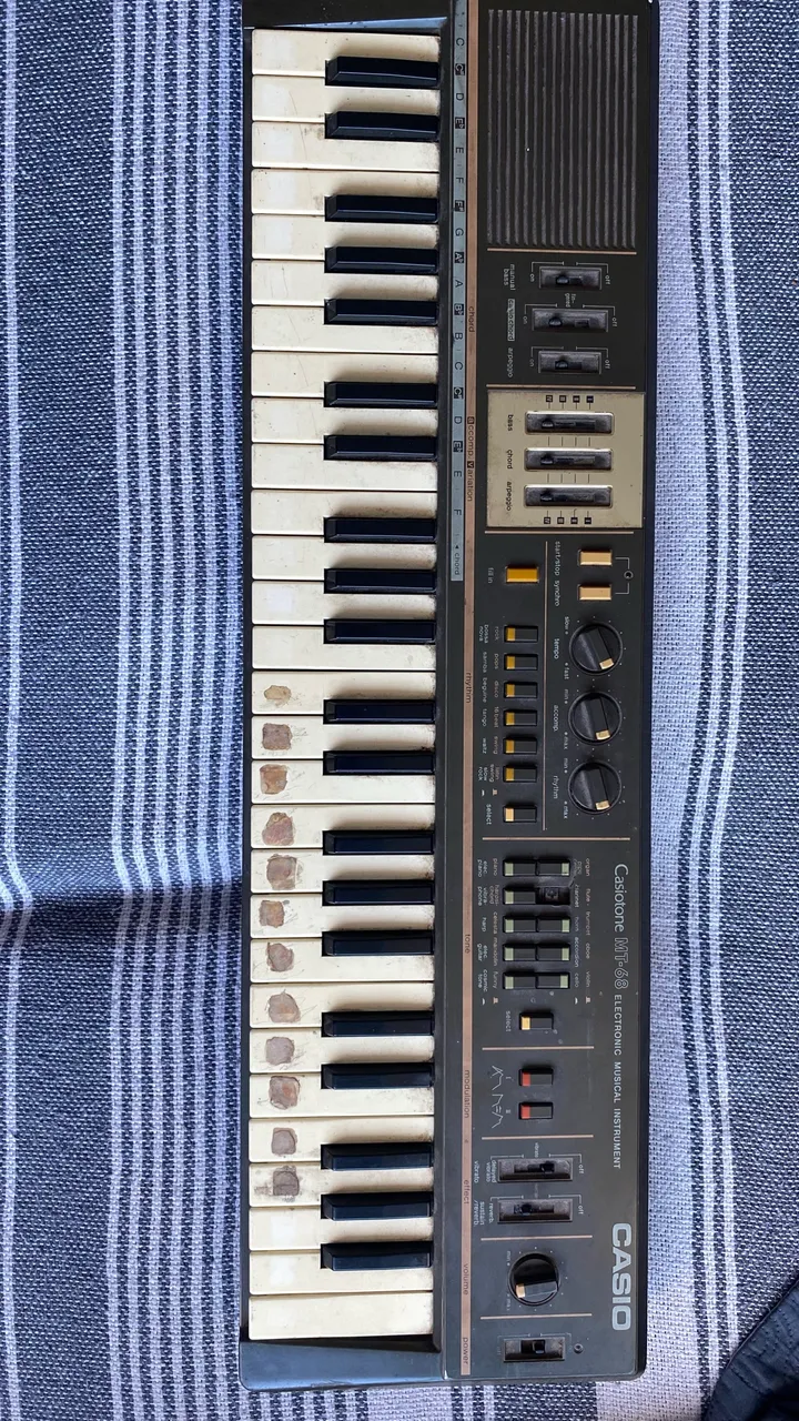 Casio MT-800 - Instrumentos musicais - Ronda, Ponta Grossa