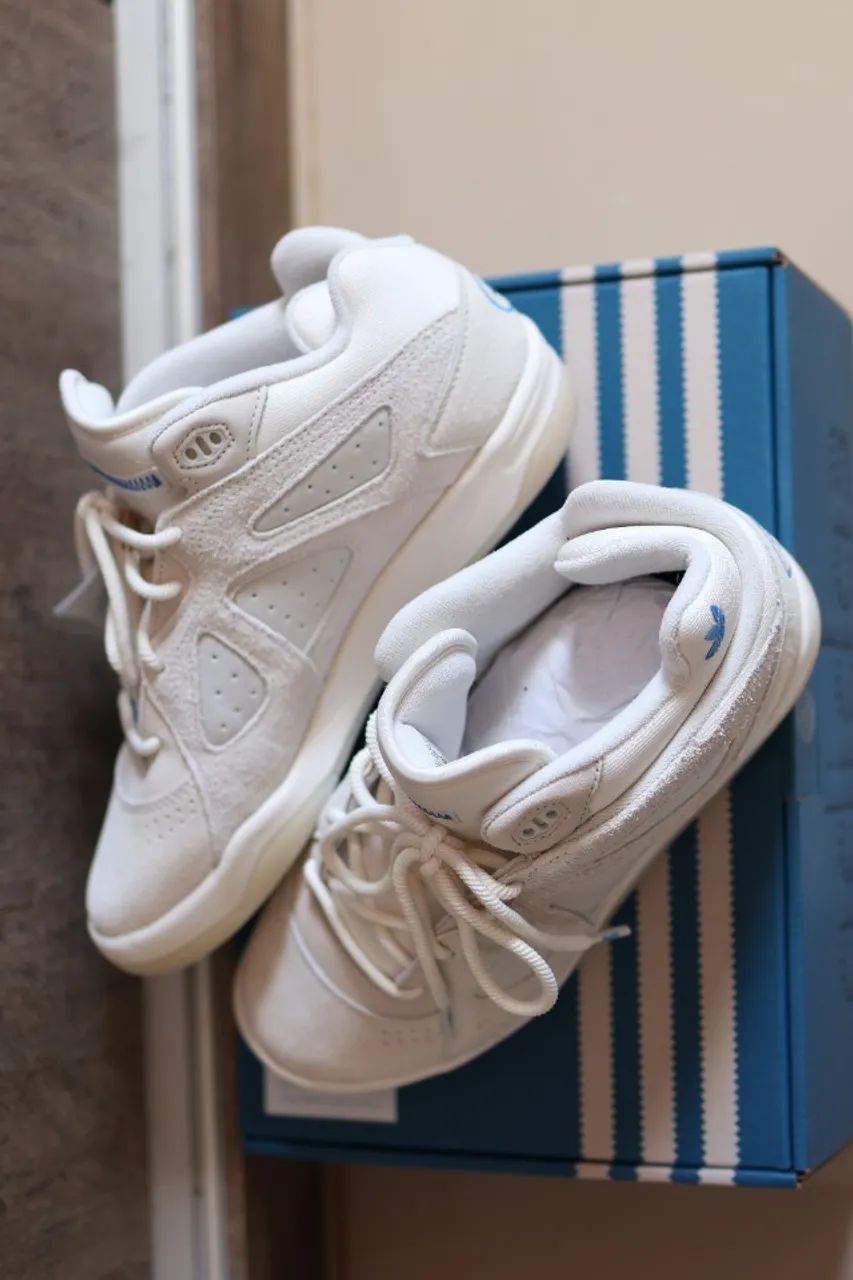 bad bunny x adidas badbo 1.0 chalk white talc - Foto 2