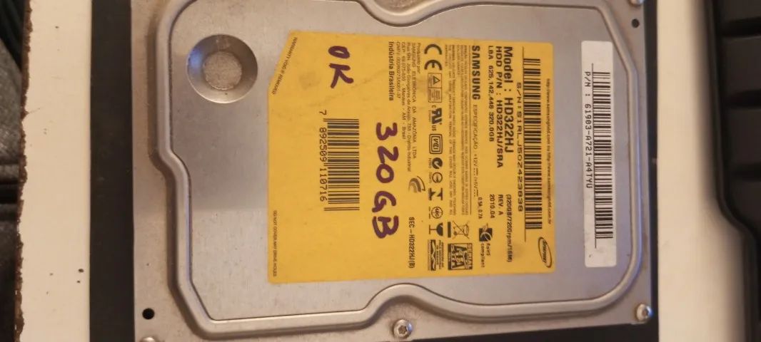 Hard Disk Samsung 3.5  320GB Desktop Mosca Branca - Foto 4