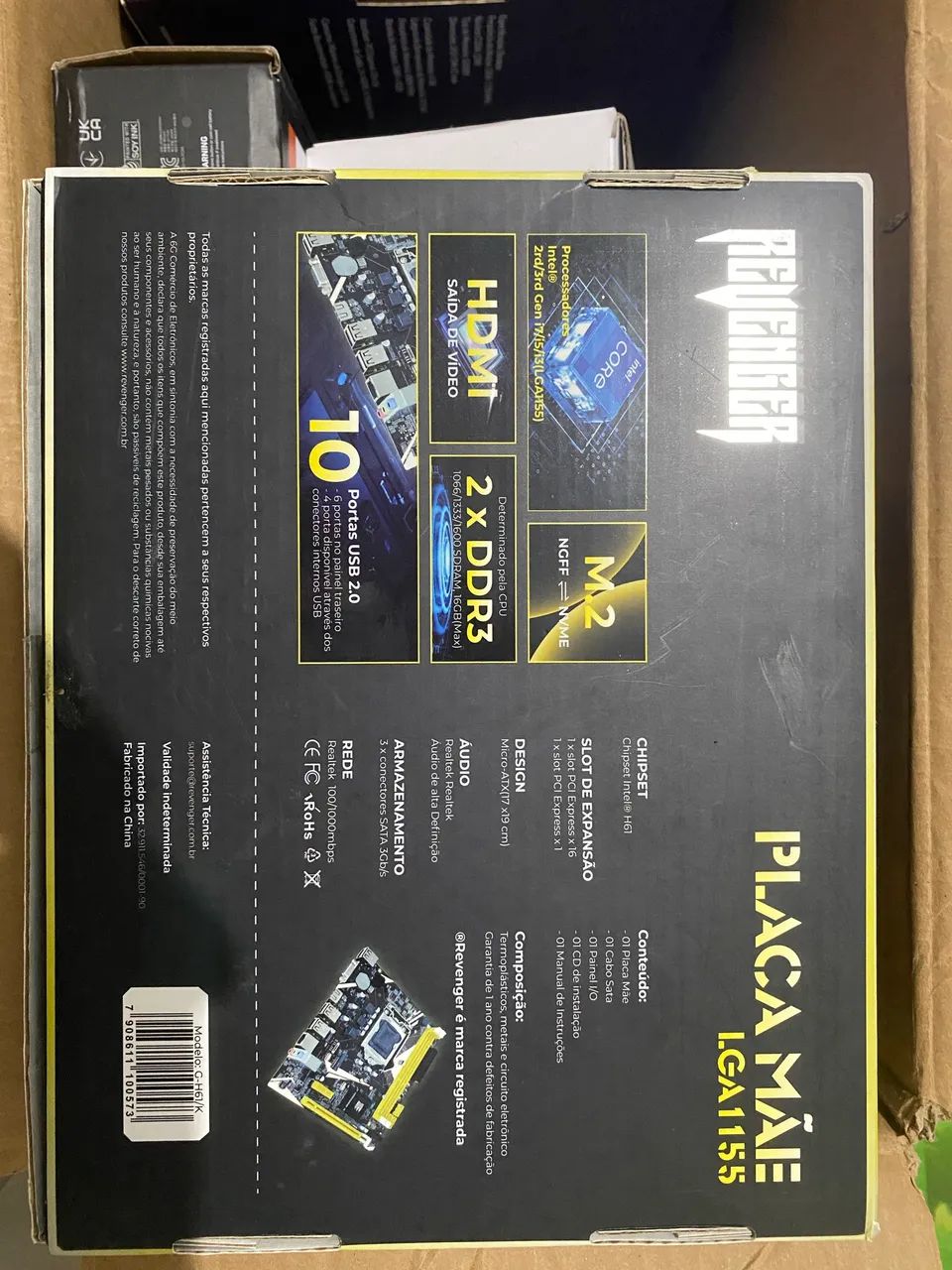 Placa mãe Lga 1155 DDR3 - Foto 3