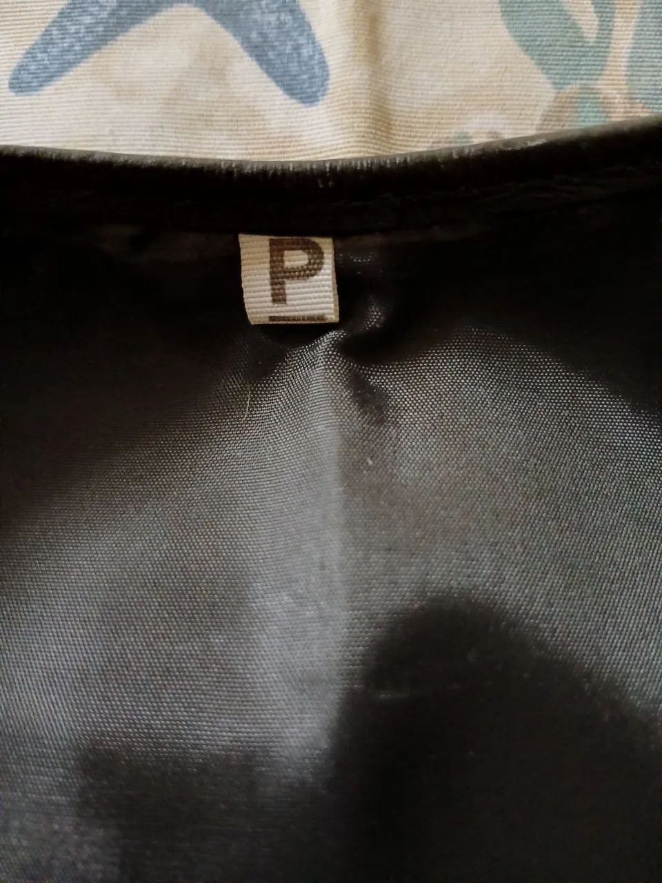 Colete de couro liso P - Foto 4