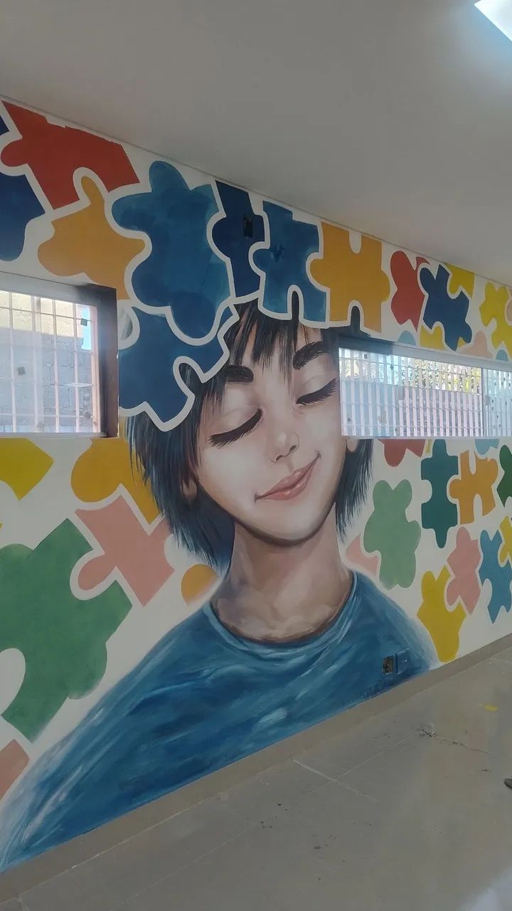 GRAFITE em MUROS DE ESCOLAS - Foto 2