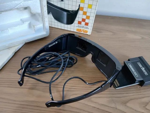 Sega Óculos 3d Para Master System II - Foto 4