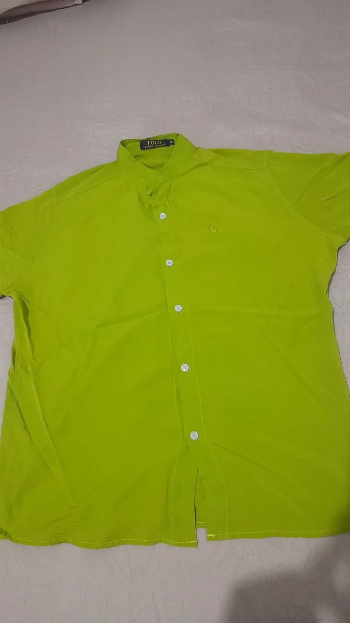 Camisa social marga curta - Foto 3