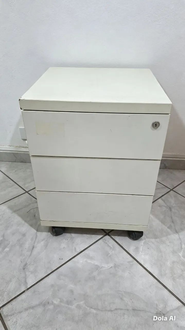 Carrinho auxiliar madeira macica c/ gavetas
