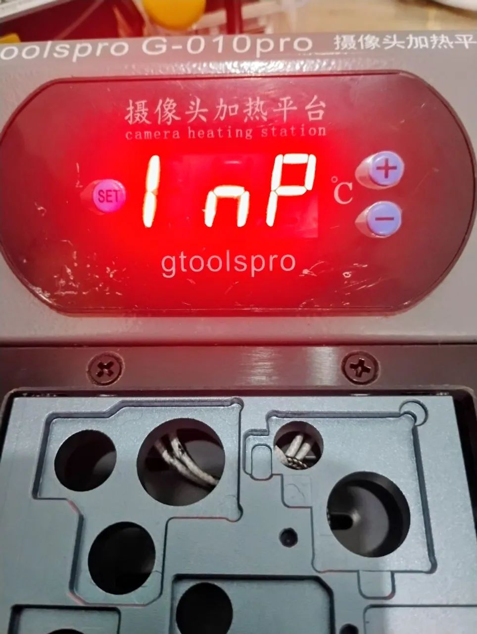 Plataforma de Aquecimento GToolsPro G-010 Pro Reparo de Câmera iPhone e Android - Nova - Foto 2