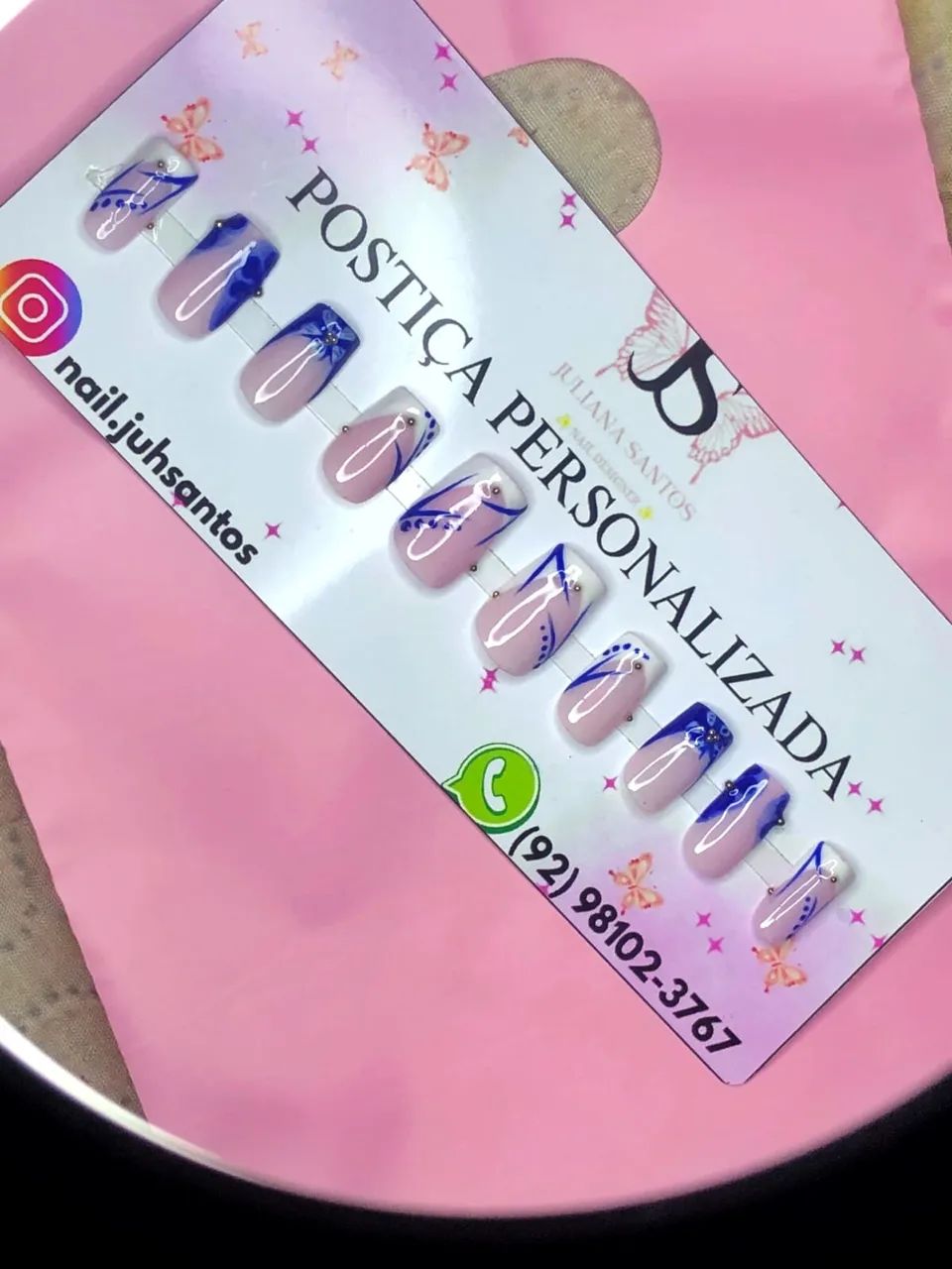 POSTIÇA PERSONALIZADA~SOB ENCOMENDA - Foto 3