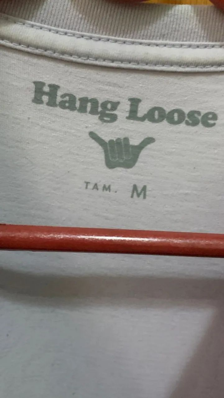 CAMISA HANG LOOSE - M (usada) - Foto 3