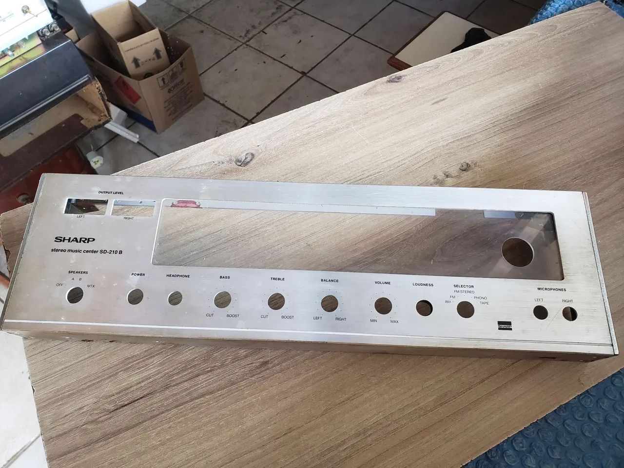 Frente Sharp SD-210 B