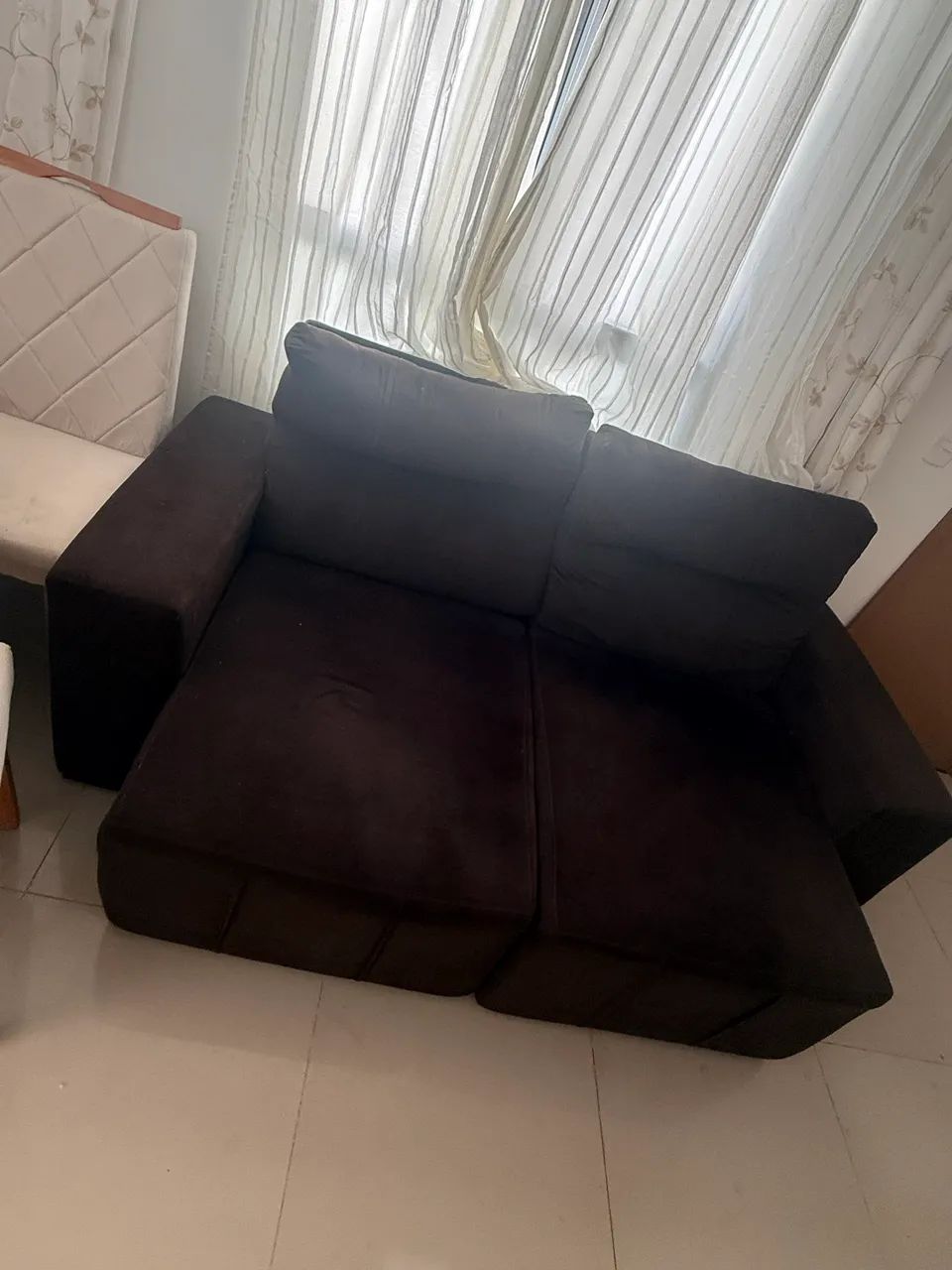 Vendo sofá retrátil semi novo  - Foto 3