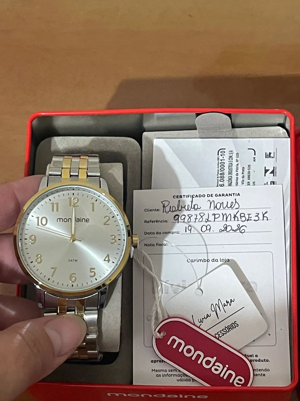 Relógio Mondaine original novo  - Foto 2