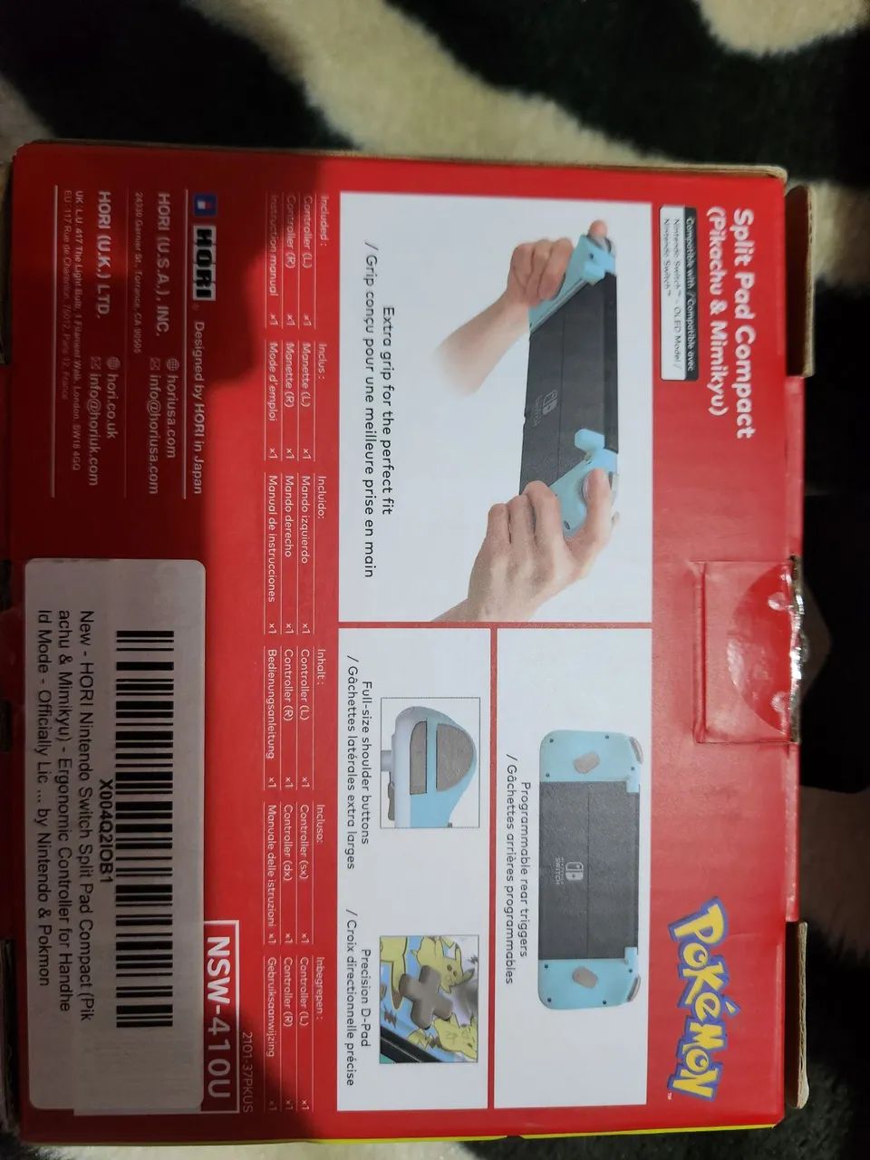 Controle nintendo switch split pad hori - Foto 2
