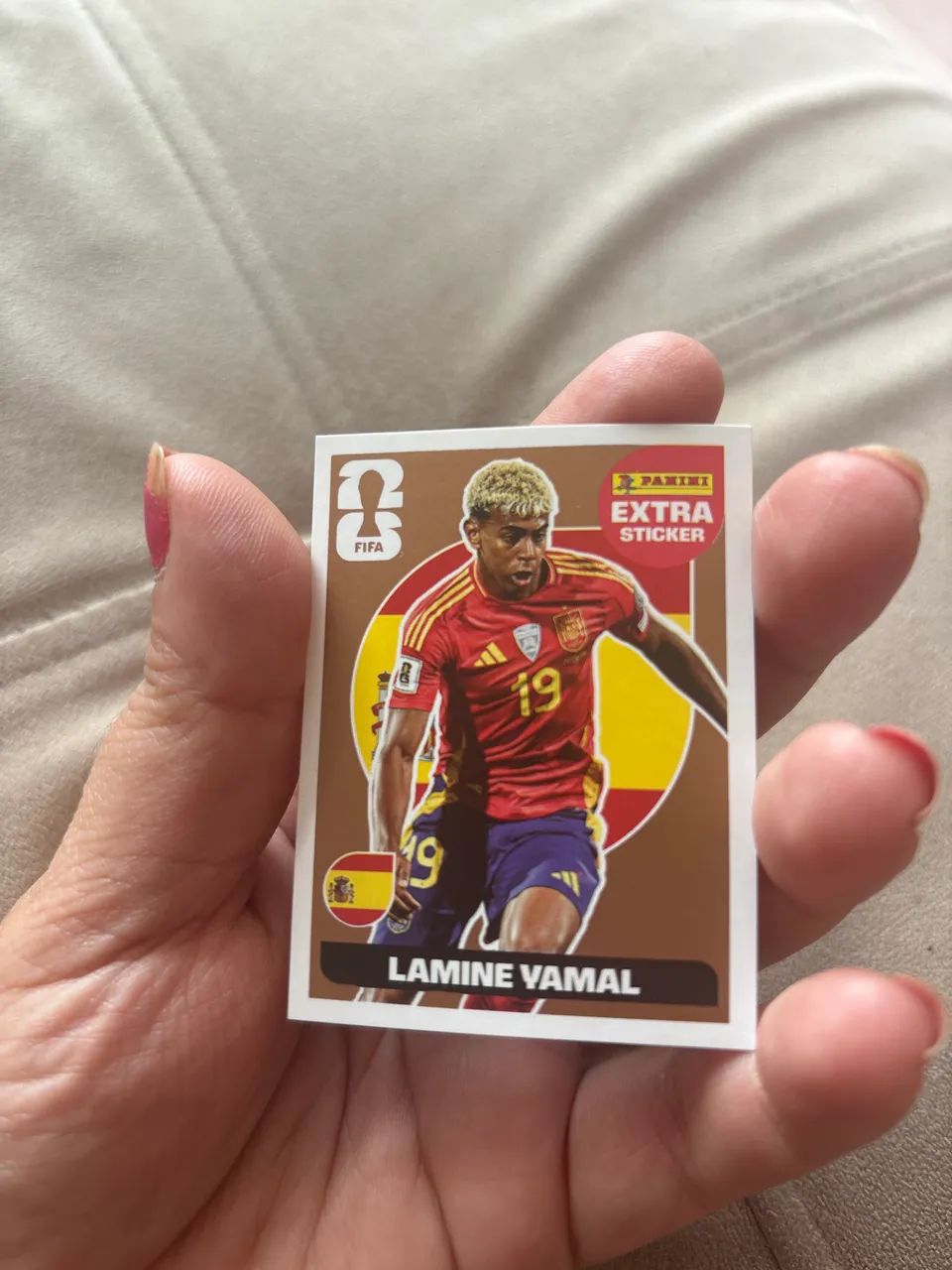 Figurinha Extra Sticker Lamine Yamal ( bronze ) Legend - Foto 3
