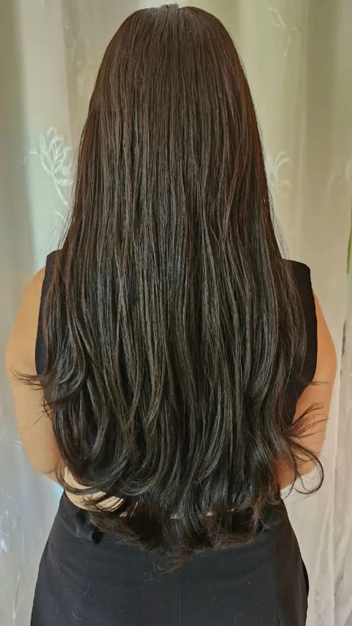 Wig Lisa Ondulada com Franja - Foto 2