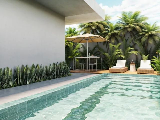 Flat com jardim a 150 m da praia de Guadalupe  - Foto 4