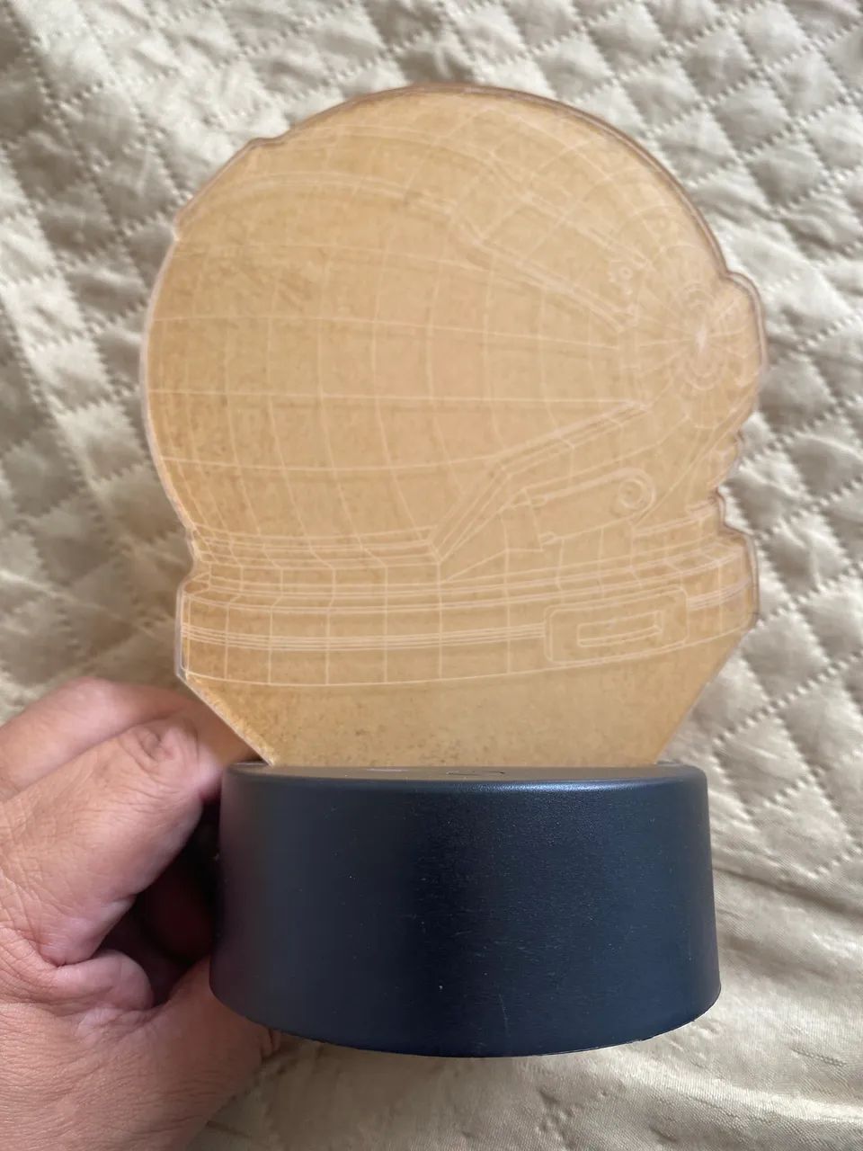 Luminária de ilusão 3D USB  - Foto 4
