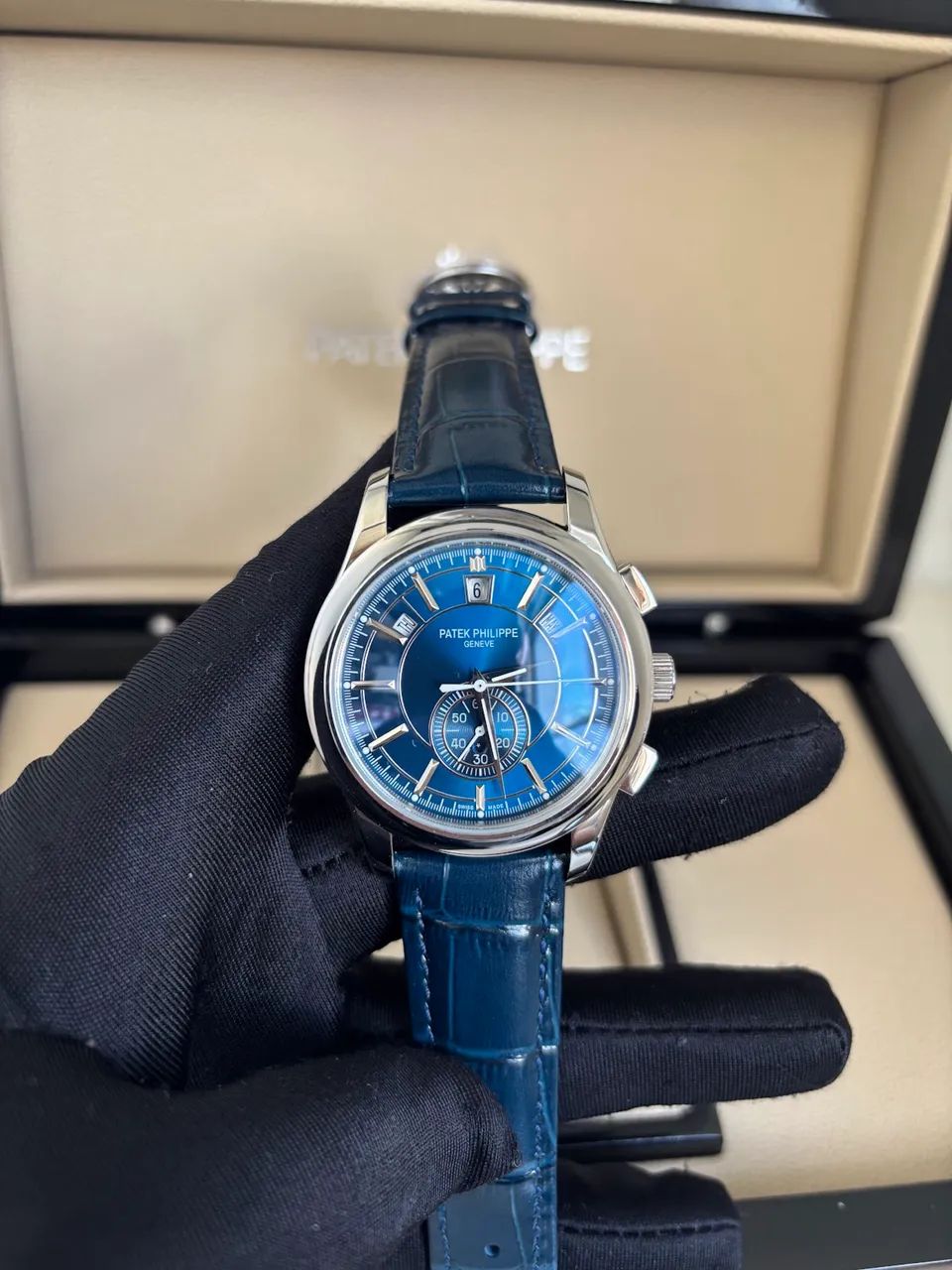 Relógio Patek Philippe Annual Calendar Automático  - Foto 3