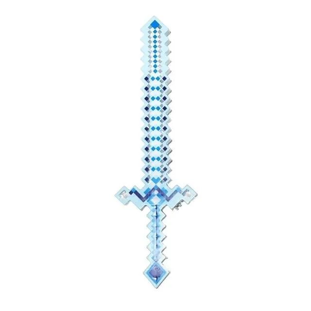 espada de diamante minecraft com sensor de som e leds th-5379 - Foto 2