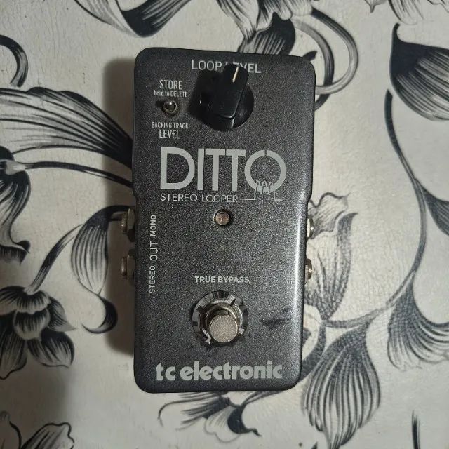 Pedal TC electronic Ditto stereo looper - Equipamentos e