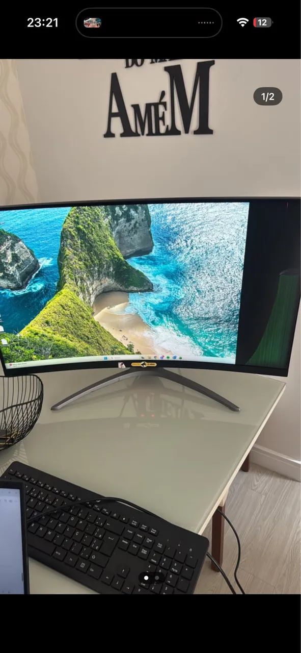 Monitor 32 polegadas agon ag323fcxe - Foto 4