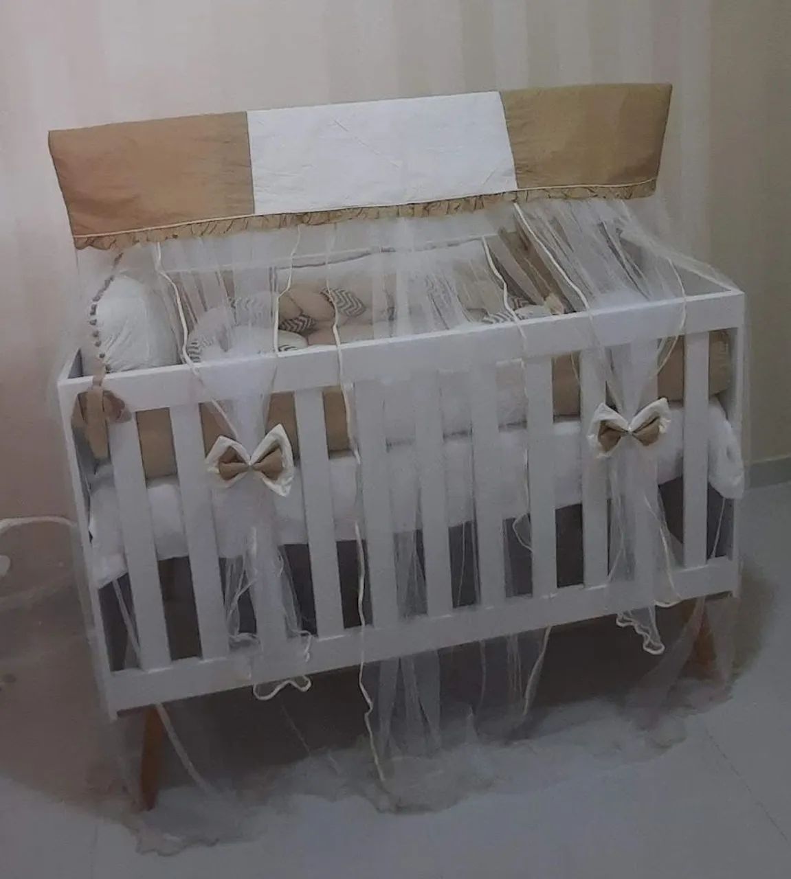 Berço americano (berço, cama e sofazinho). Em ótimo estado de conservação, com colchão.  - Foto 3
