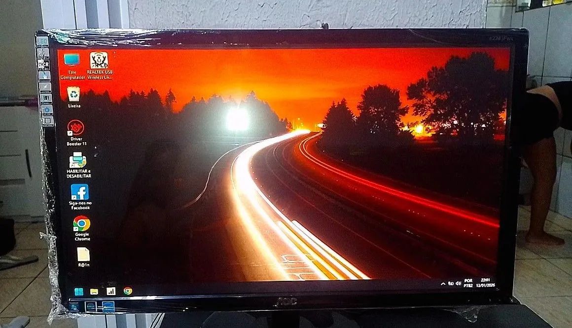 Monitor AOC 22 Polegadas Sem Hdmi  - Foto 2