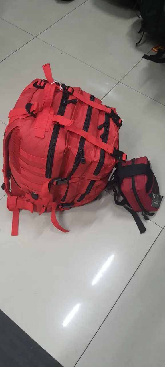 Mochila tatica militar bombeiro - Foto 5