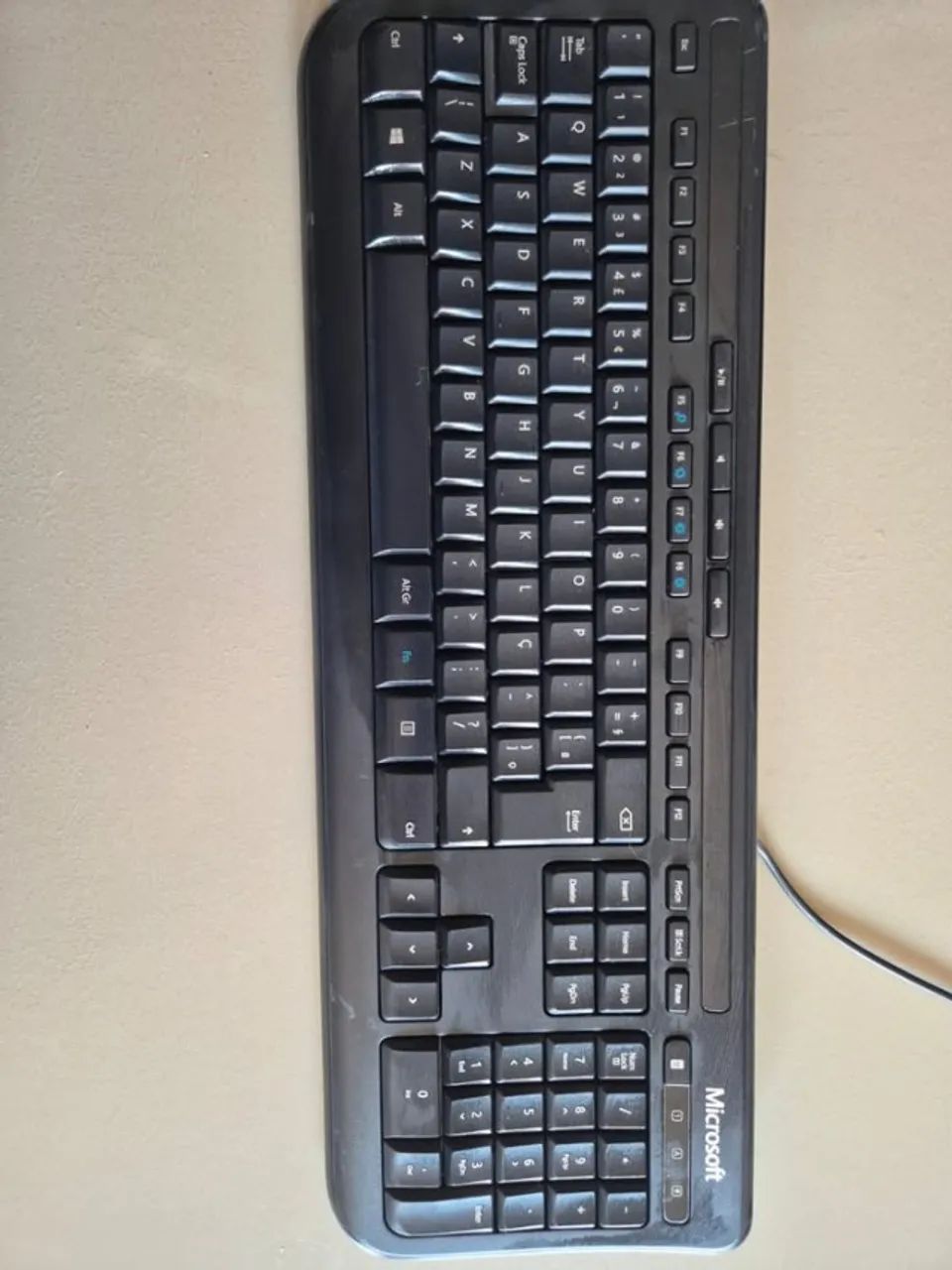 Teclado Microsoft Wired 600 Original - Muito Conservado