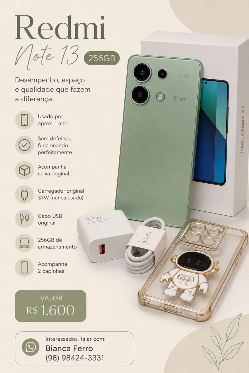 Vendo Redmi Note 13 - Foto 2