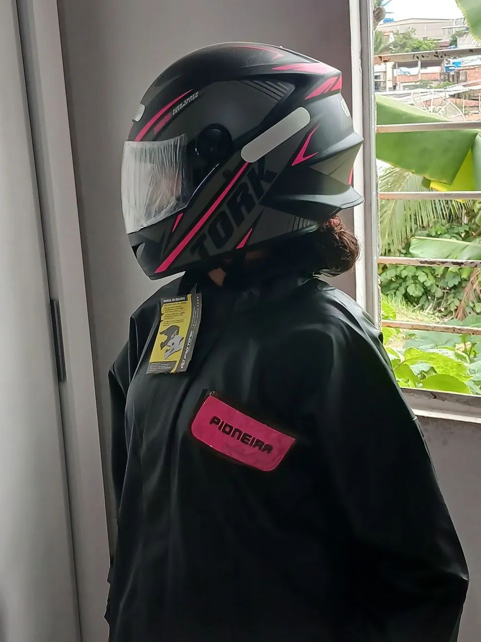 Capa de chuva feminina  - Foto 3