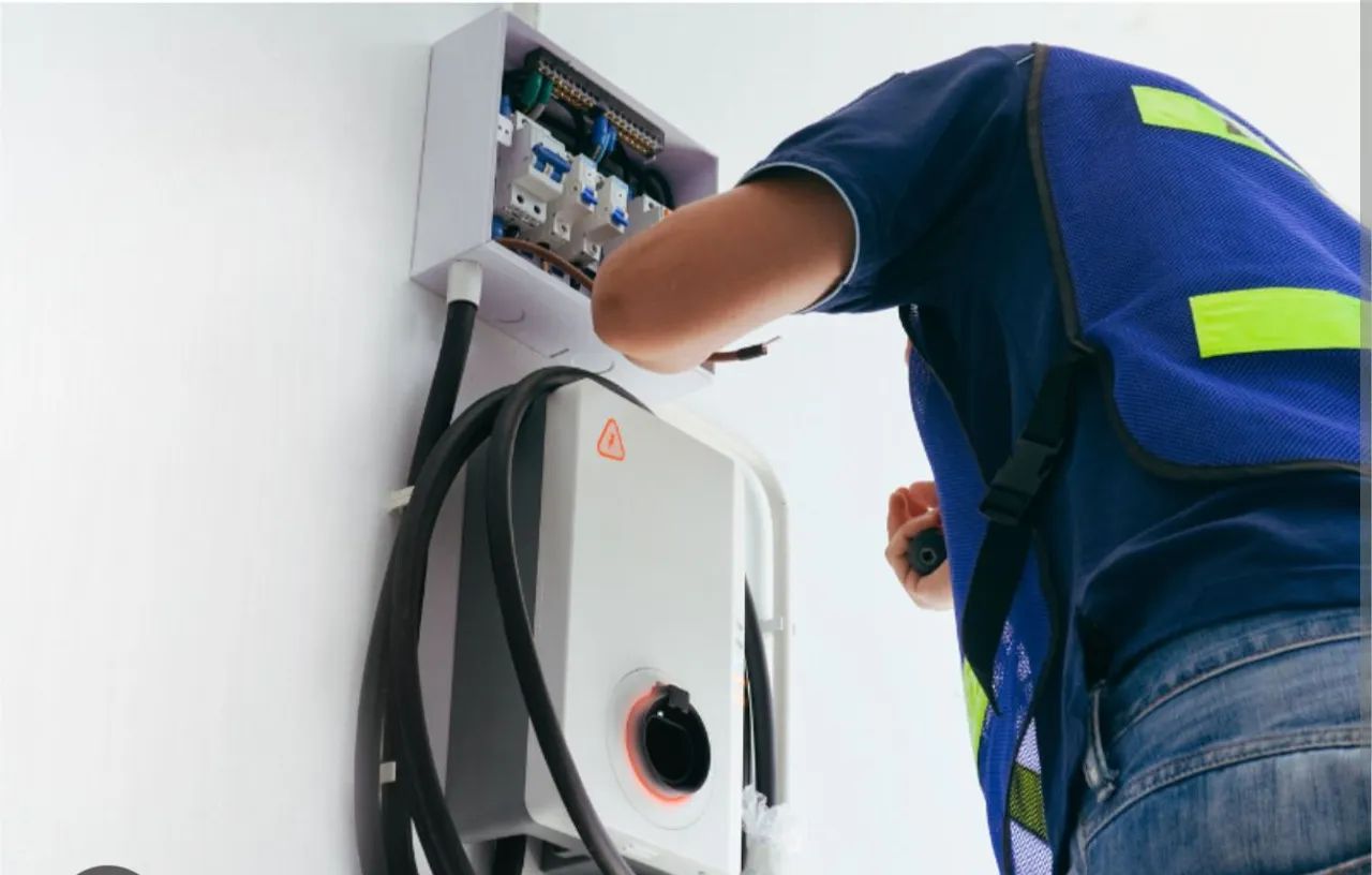 Tomada para carro elétrico 