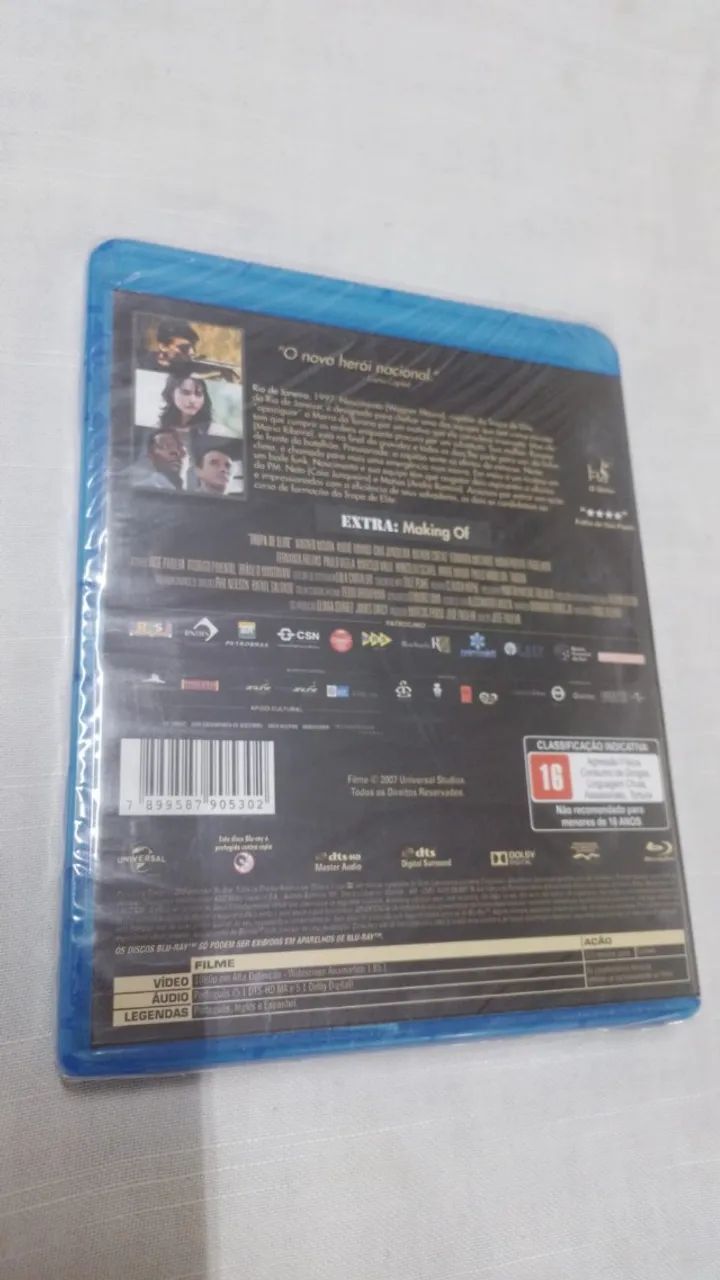 Blu-ray Tropa De Elite - Novo Lacrado ( 25434 ) - Foto 4