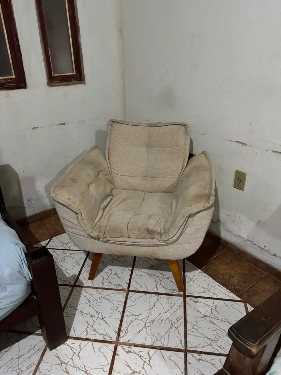 Poltrona beje - Foto 3