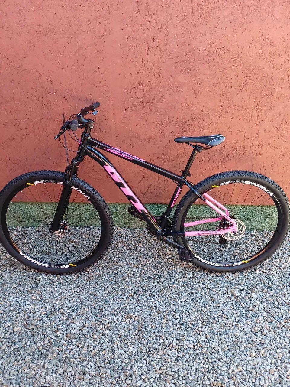 Bicicleta GTI Nova Aro 29 21v de Alumínio - Foto 4