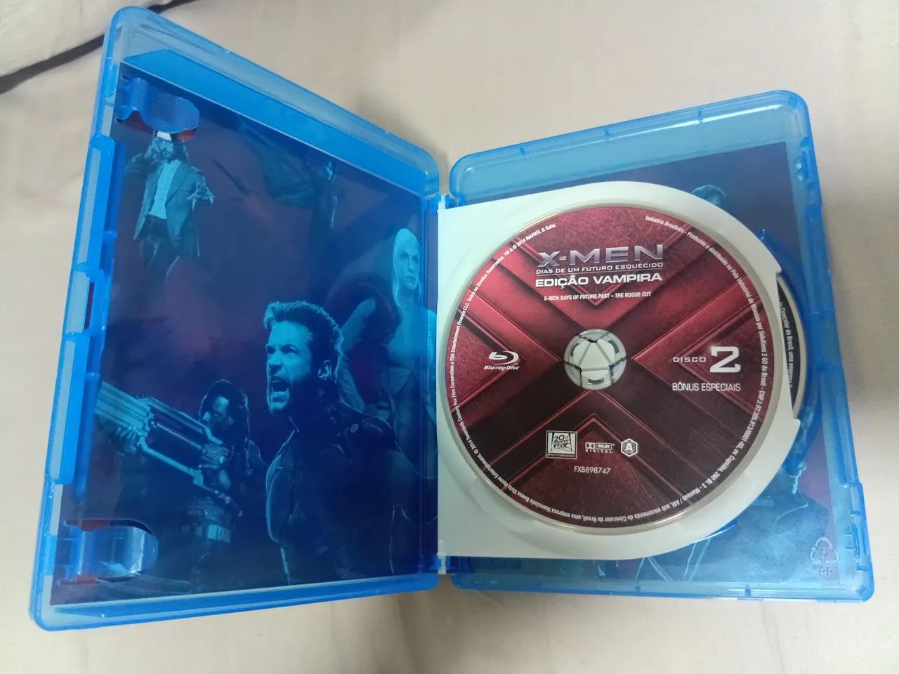 X-Men Edição Vampira blu-ray duplo - Foto 2