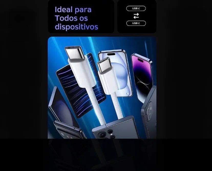 CARREGADOR TURBO 35W ANDROID e iPHONE - Foto 2