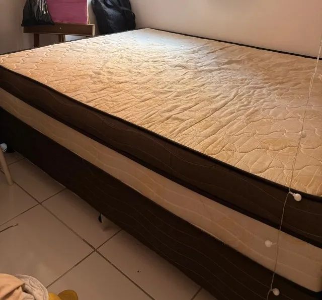 Cama BOX Casal Espuma - Foto 2