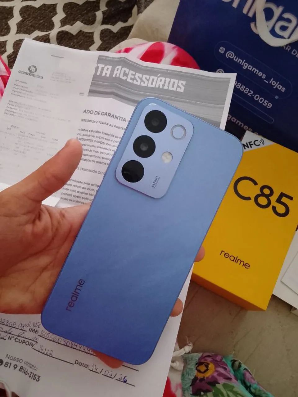 Celular realme C85 aprova d?água  - Foto 3