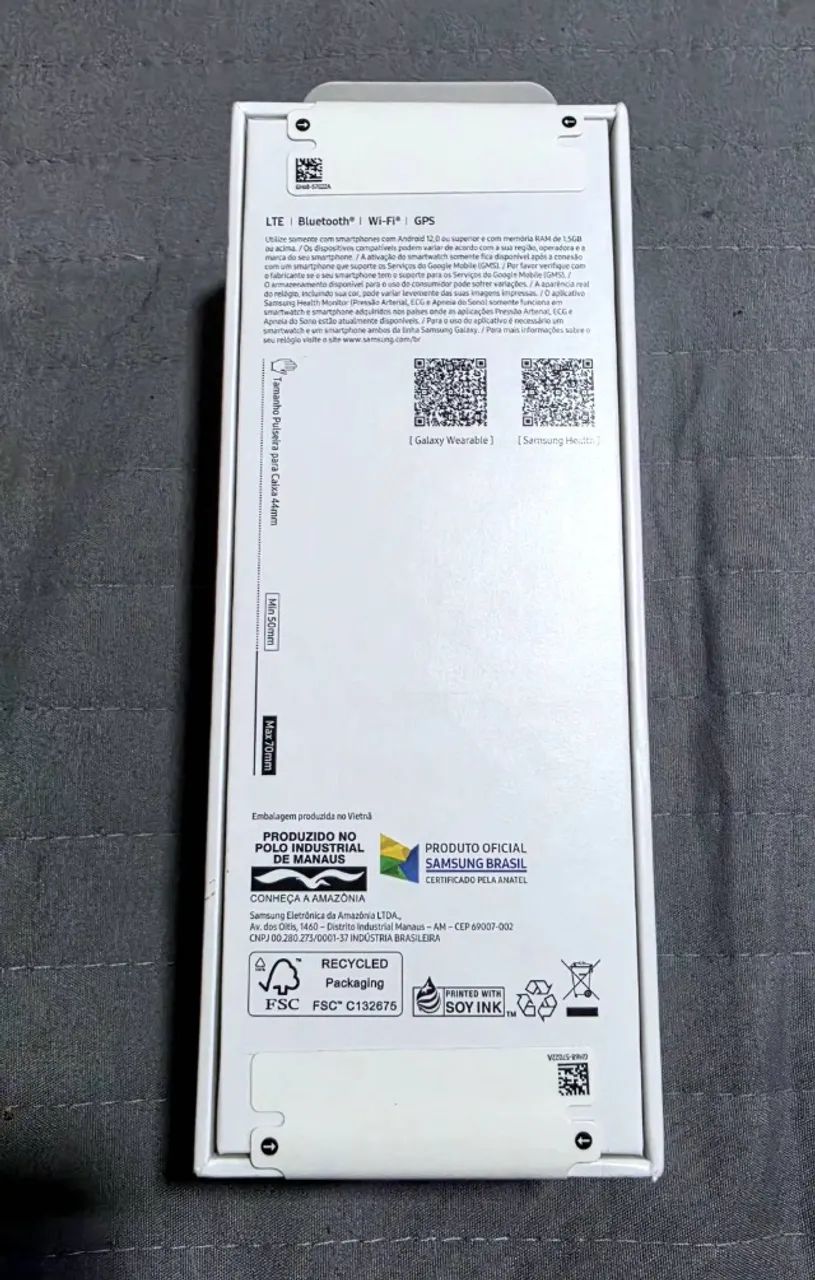 Galaxy Watch8 LTE Lacrado cinza - Foto 3