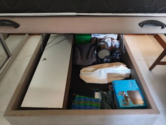 Cama de casal + colchao - Foto 3