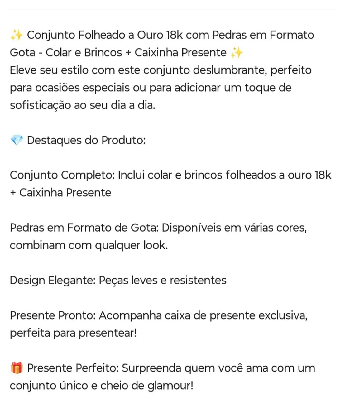 Conjunto semijoia - Foto 3