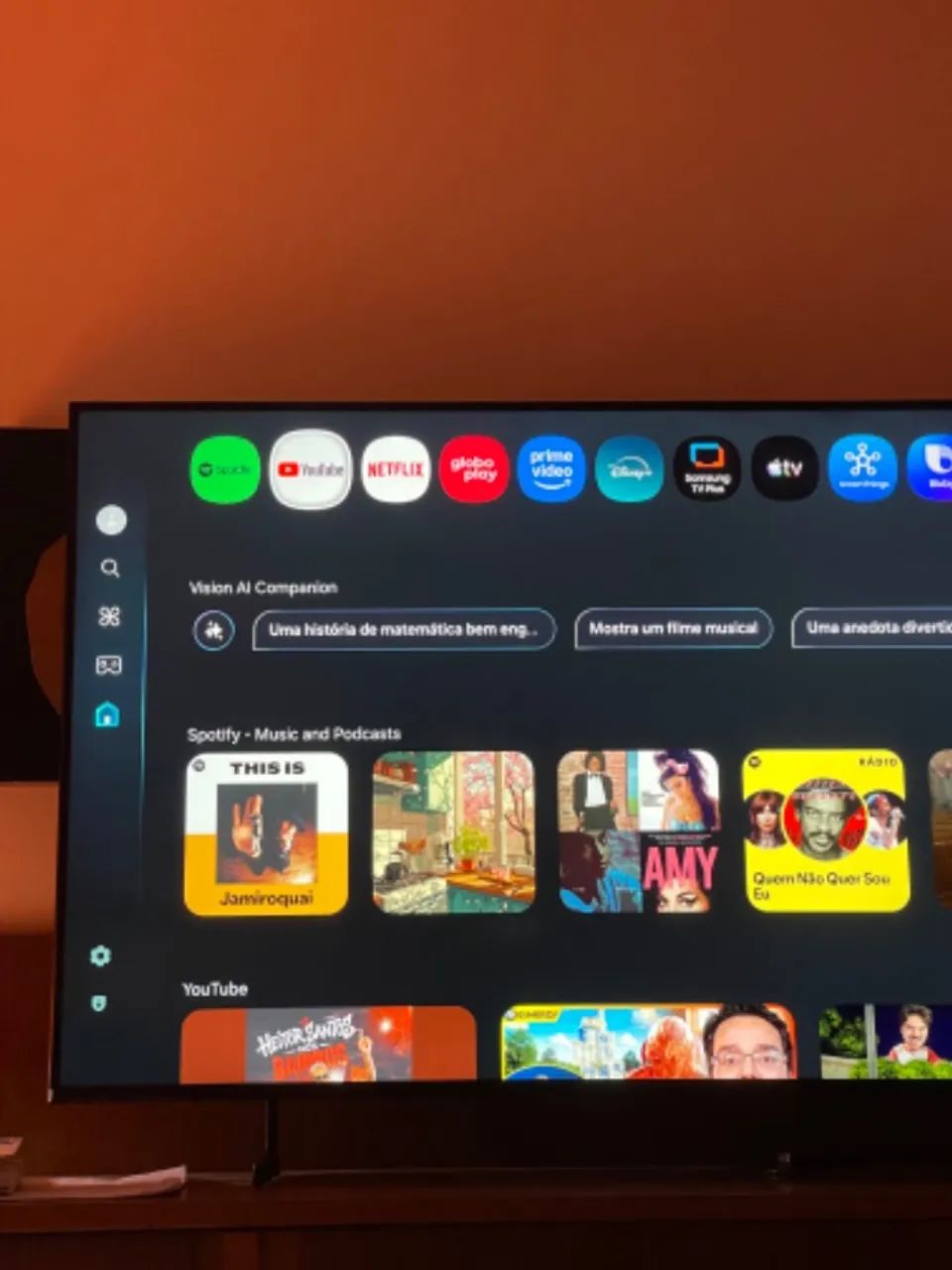 Tv samsung nova 55 polegadas - Foto 2