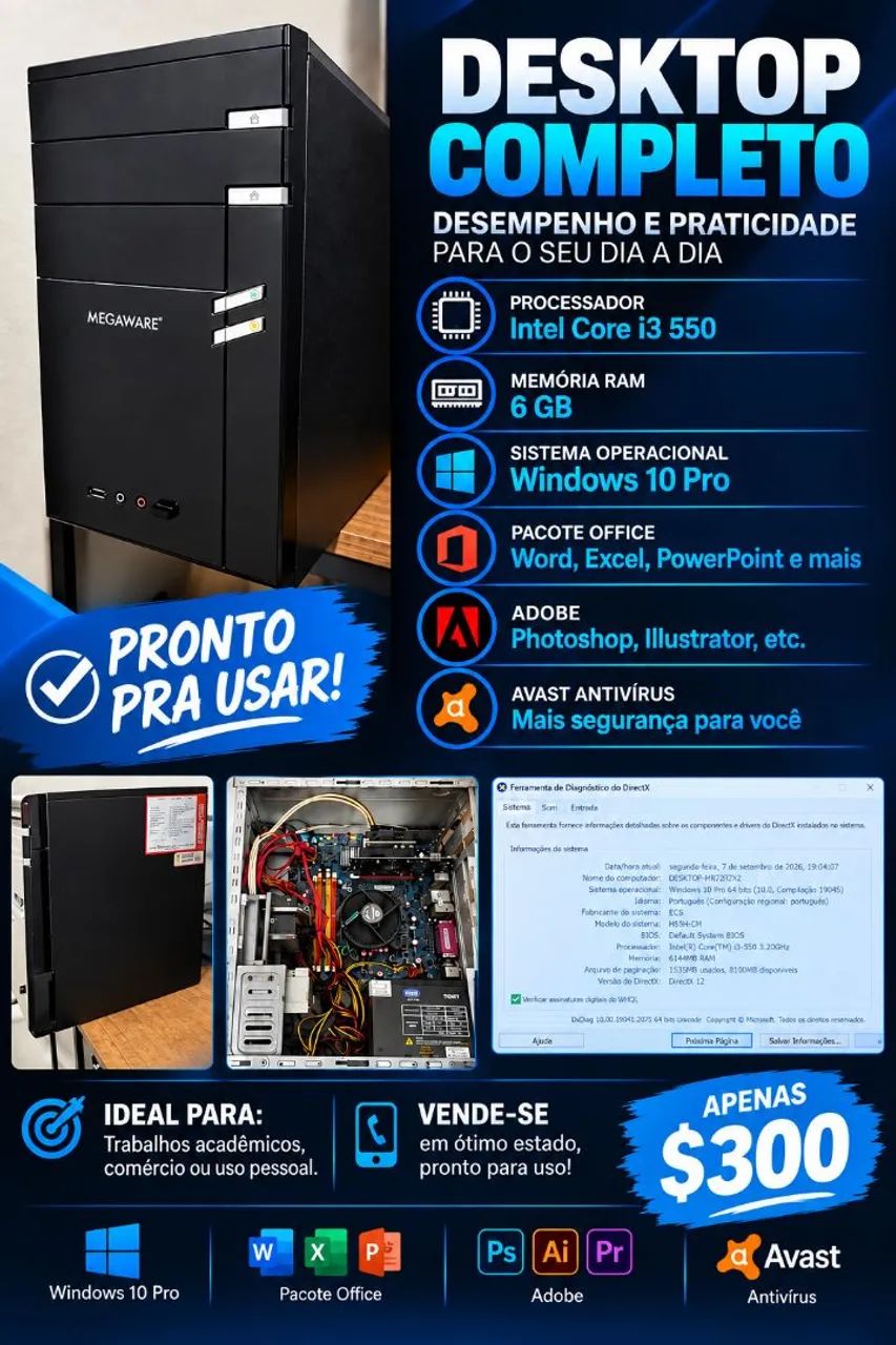 Desktop core i3