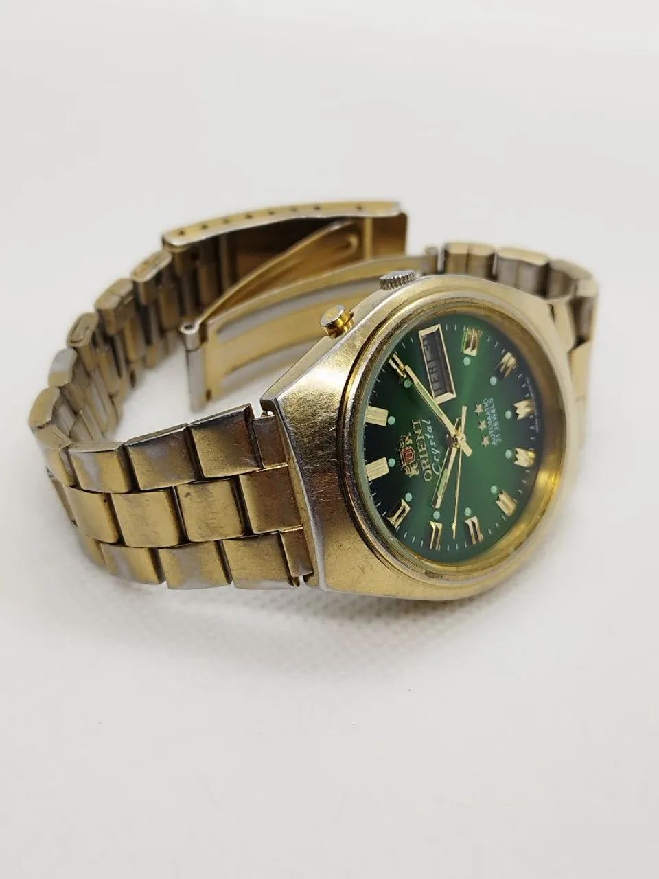 Orient Automático 3 estrelas Dourado - Foto 5