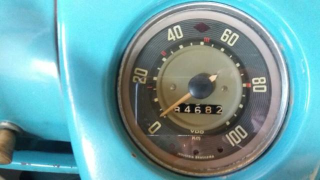 Kombi Corujinha 1964 azul, motor, suspenção, freios e elétrica nova - Foto 14