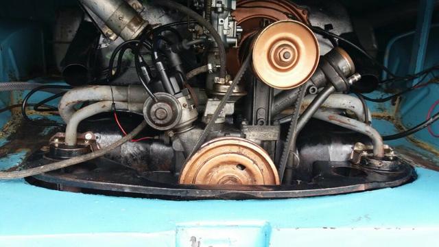Kombi Corujinha 1964 azul, motor, suspenção, freios e elétrica nova - Foto 17
