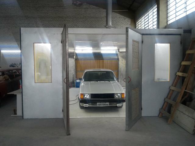 Cabine de Pintura Automotiva