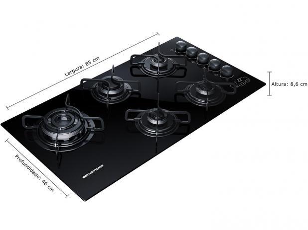 Cooktop Brastemp 5 bocas Quadrichama - Foto 4