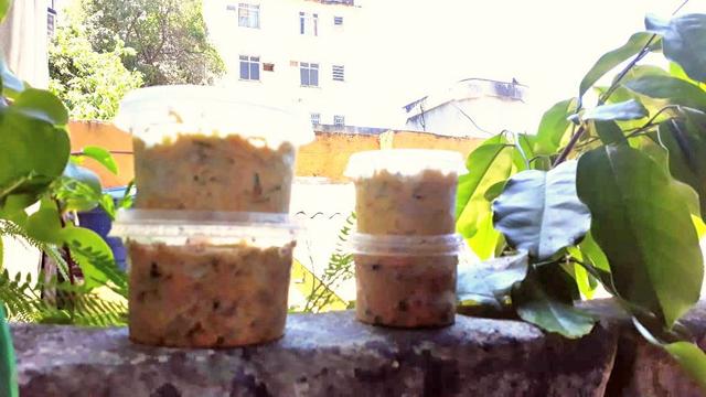 Bolo salgado de pote - Foto 4